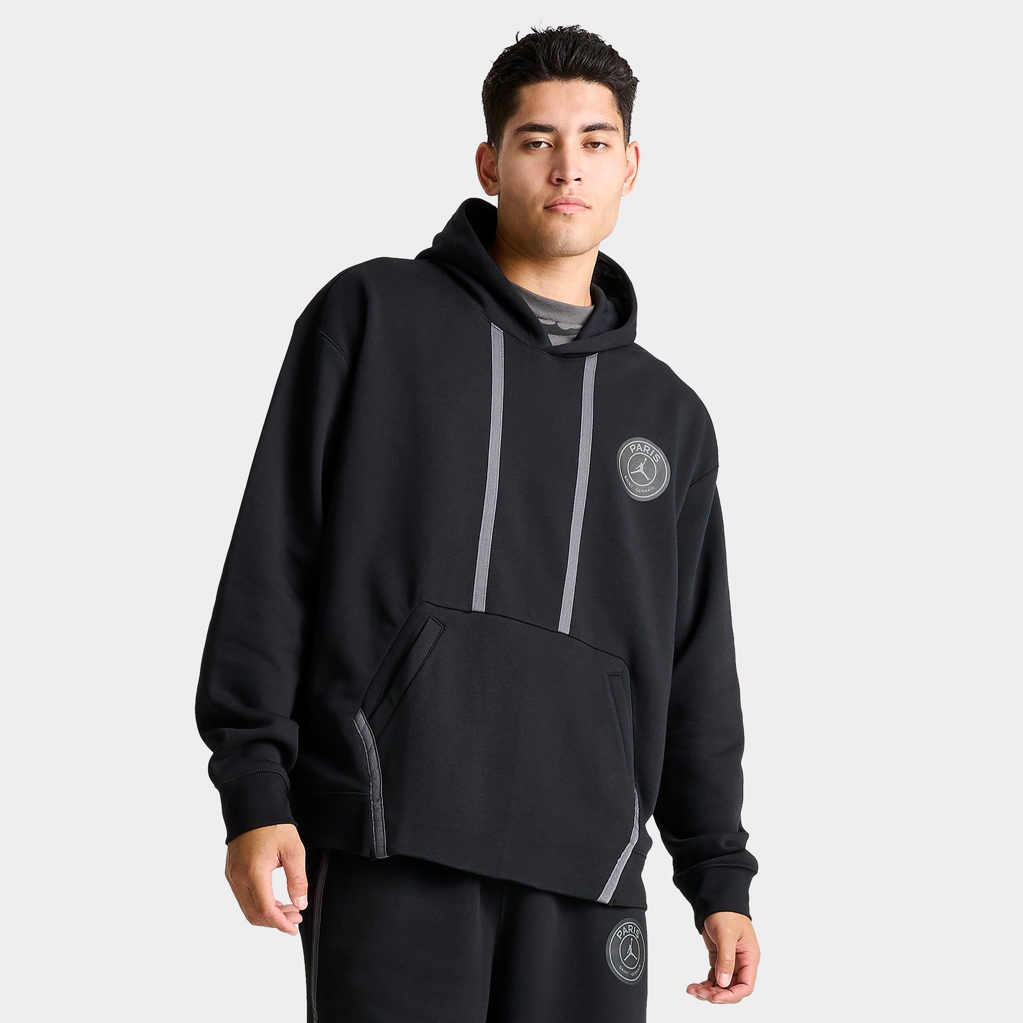 Jordan PSG Fleece Pullover Hoodie / Black sold by JD Sports