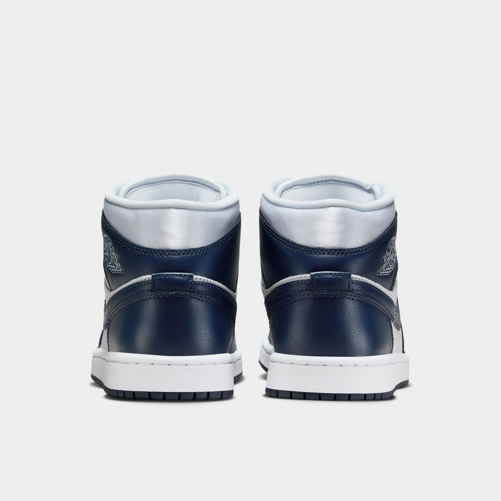 Jordan Women's 1 Mid Football Grey / Midnight Navy - White sold by JD Sports product image thumbnail 5