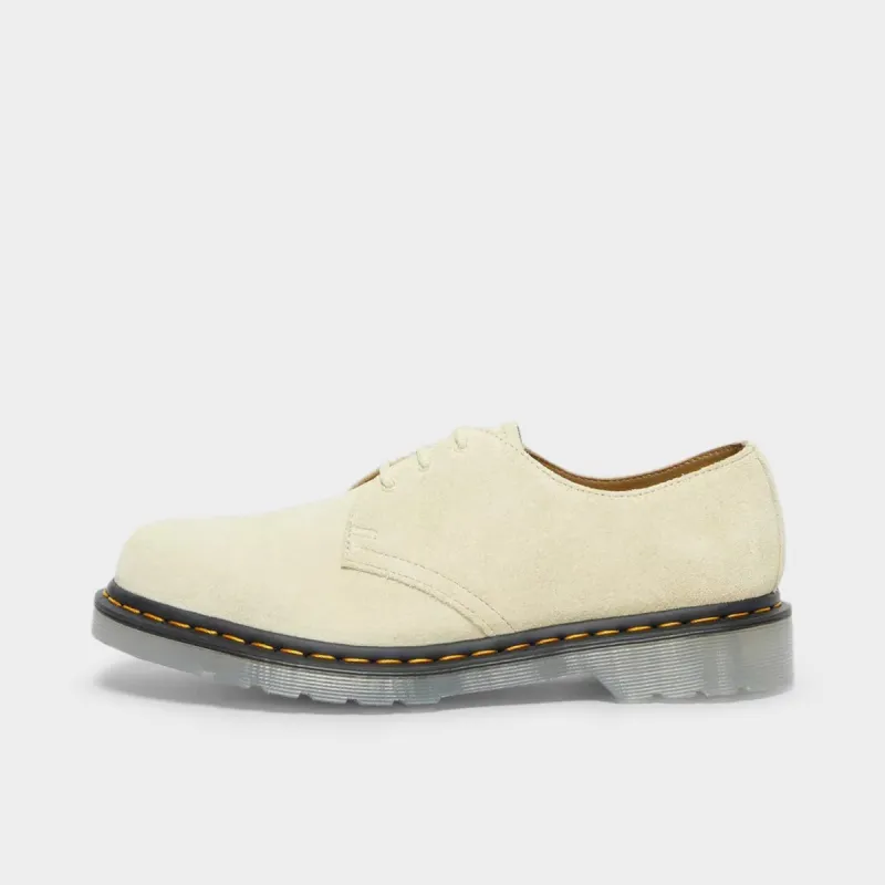 Dr. Martens 1461 Iced Suede Toile Cream sold by JD Sports