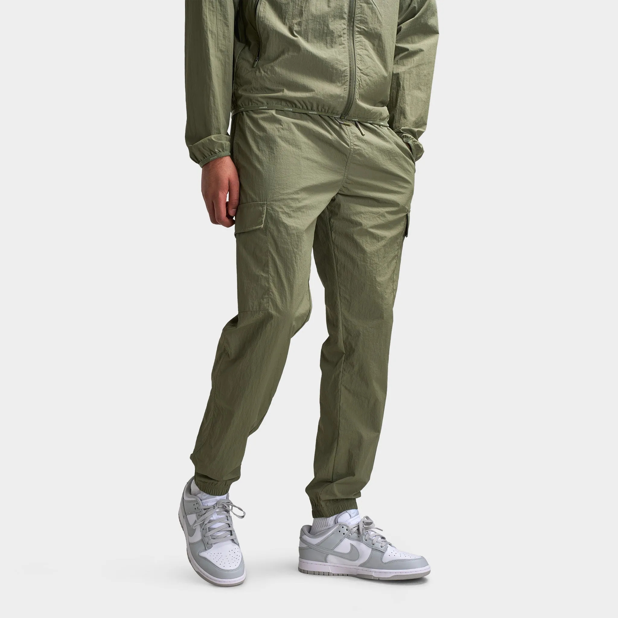 Lacoste Lightweight Taffeta Cargo Pants / Khaki sold by JD Sports product image thumbnail 3