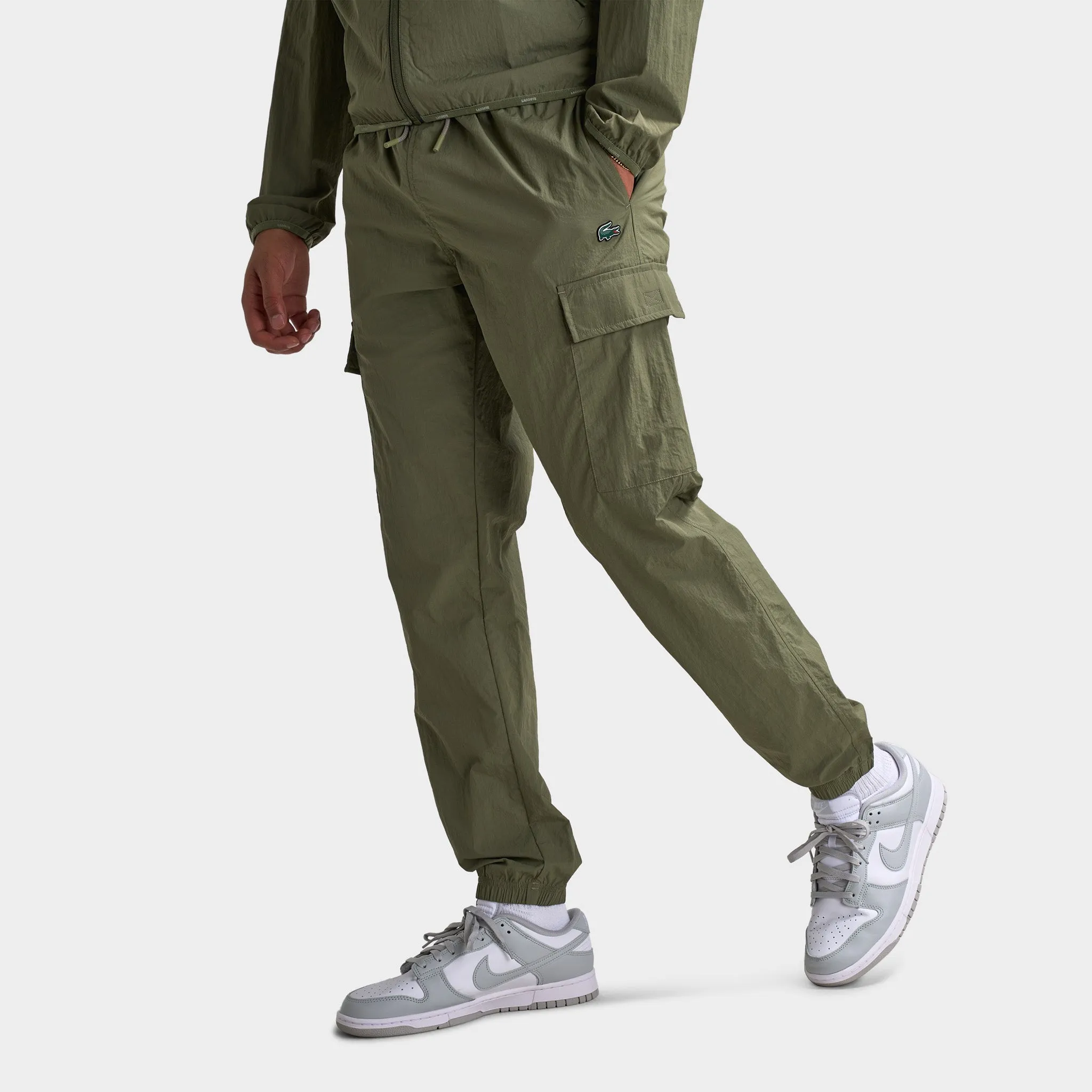 Lacoste Lightweight Taffeta Cargo Pants / Khaki sold by JD Sports product image thumbnail 4