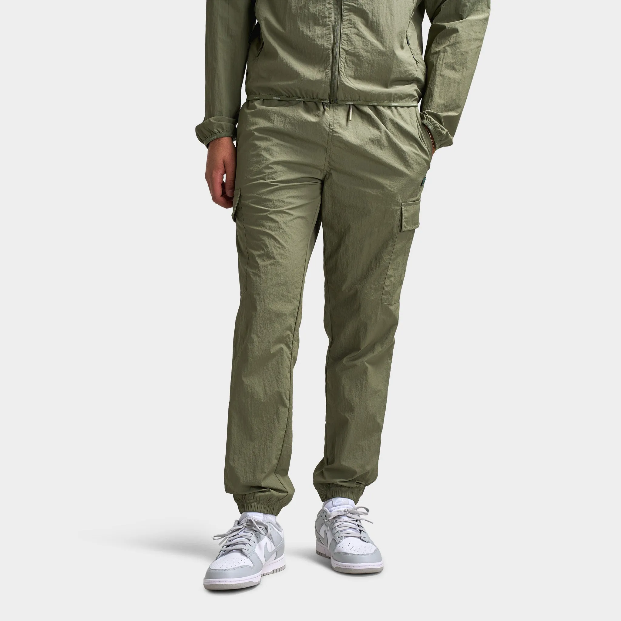 Lacoste Lightweight Taffeta Cargo Pants / Khaki sold by JD Sports