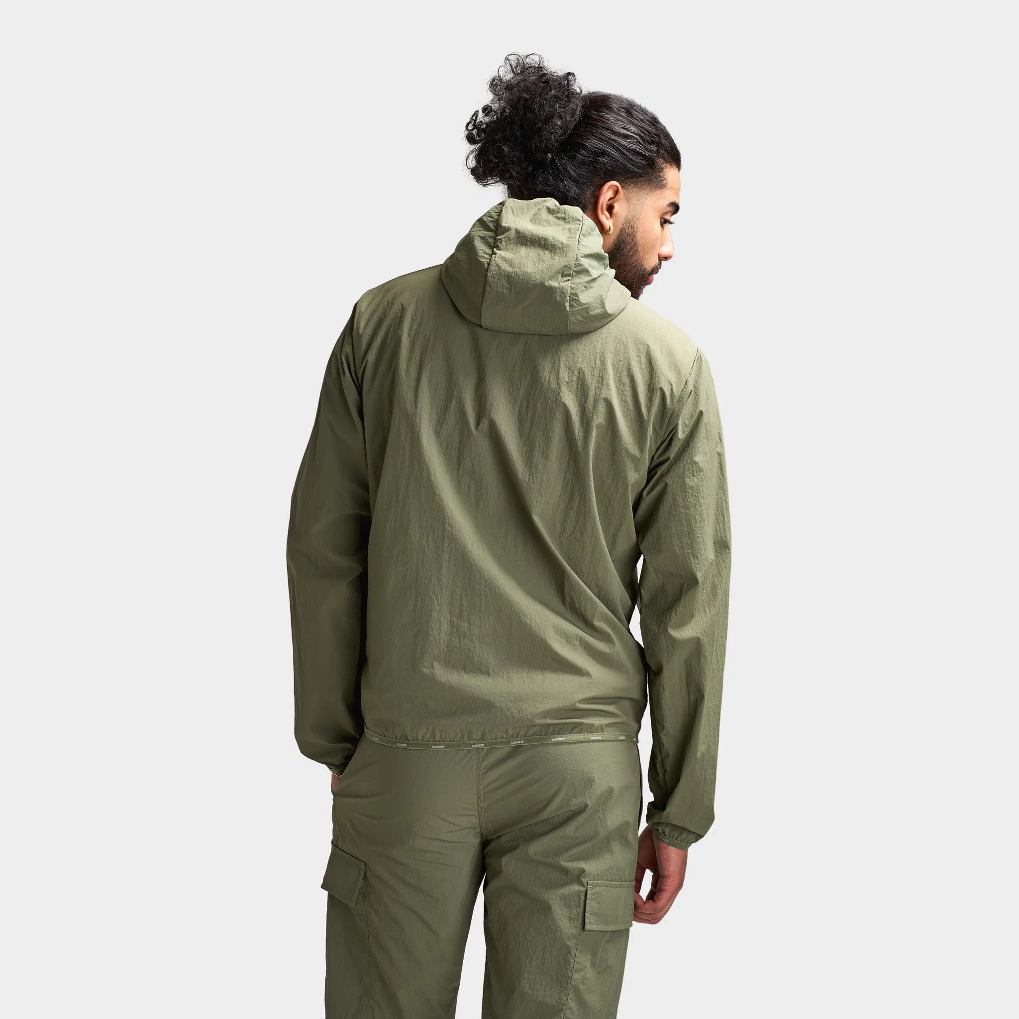 Lacoste Lightweight Taffeta Jacket / Khaki sold by JD Sports product image thumbnail 2