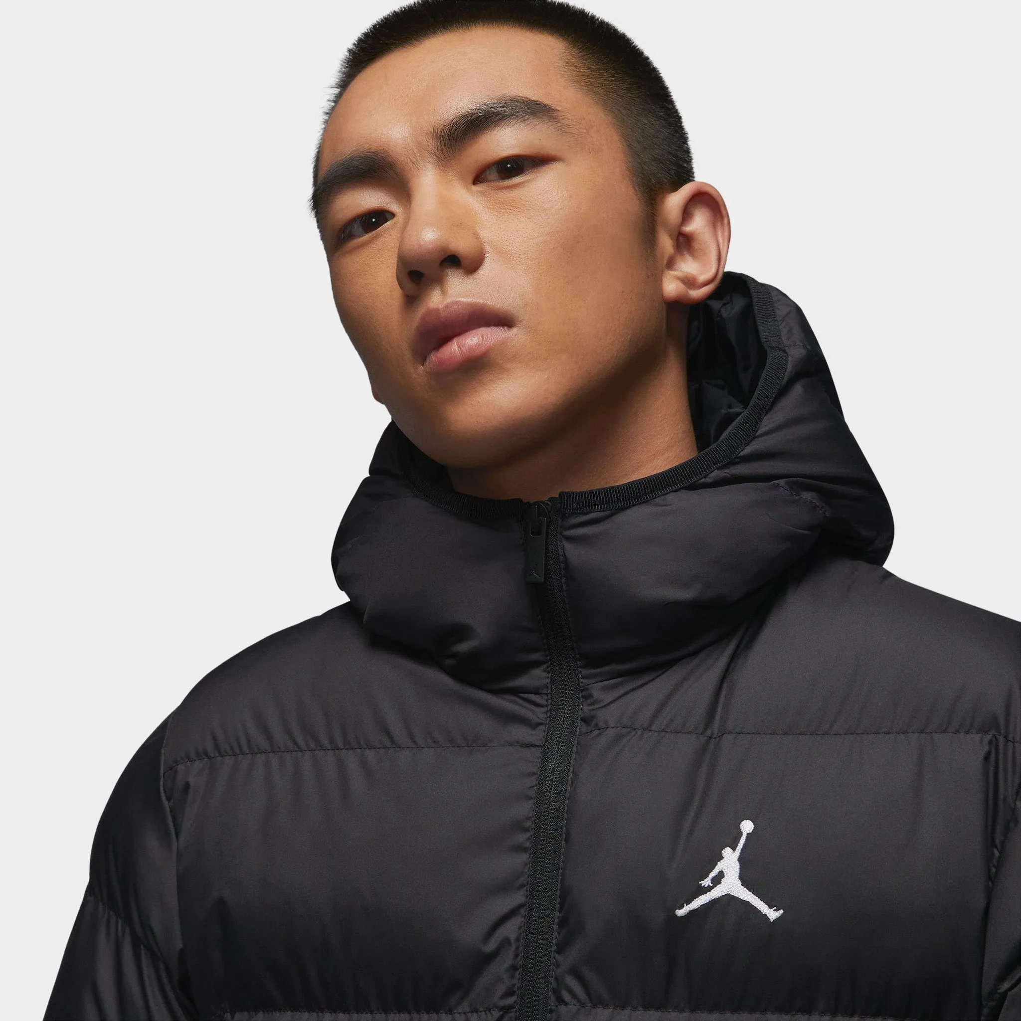 Jordan Brooklyn Puffer Jacket / Black sold by JD Sports product image thumbnail 3