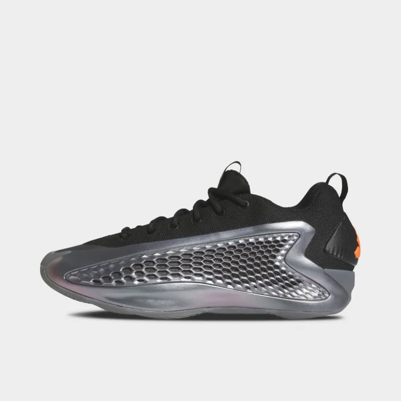 adidas Anthony Edwards 1 Low Grey / Black - Orange sold by JD Sports