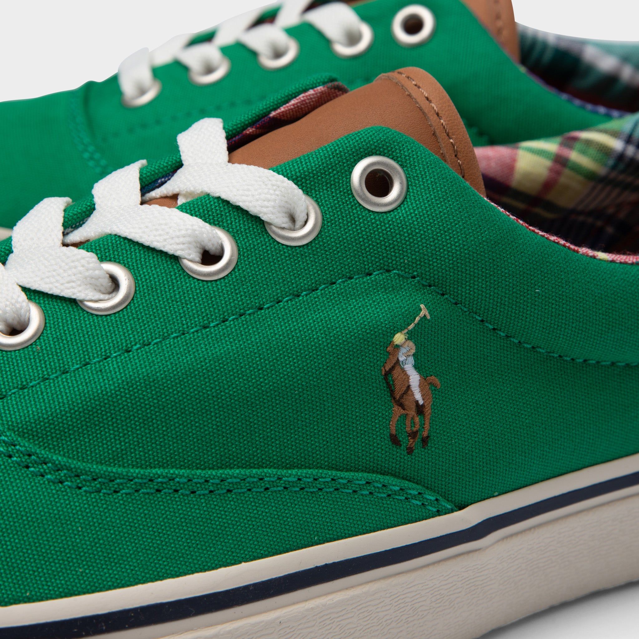 Polo Ralph Lauren Keaton Pony Cruise Green / Madras sold by JD Sports product image thumbnail 3