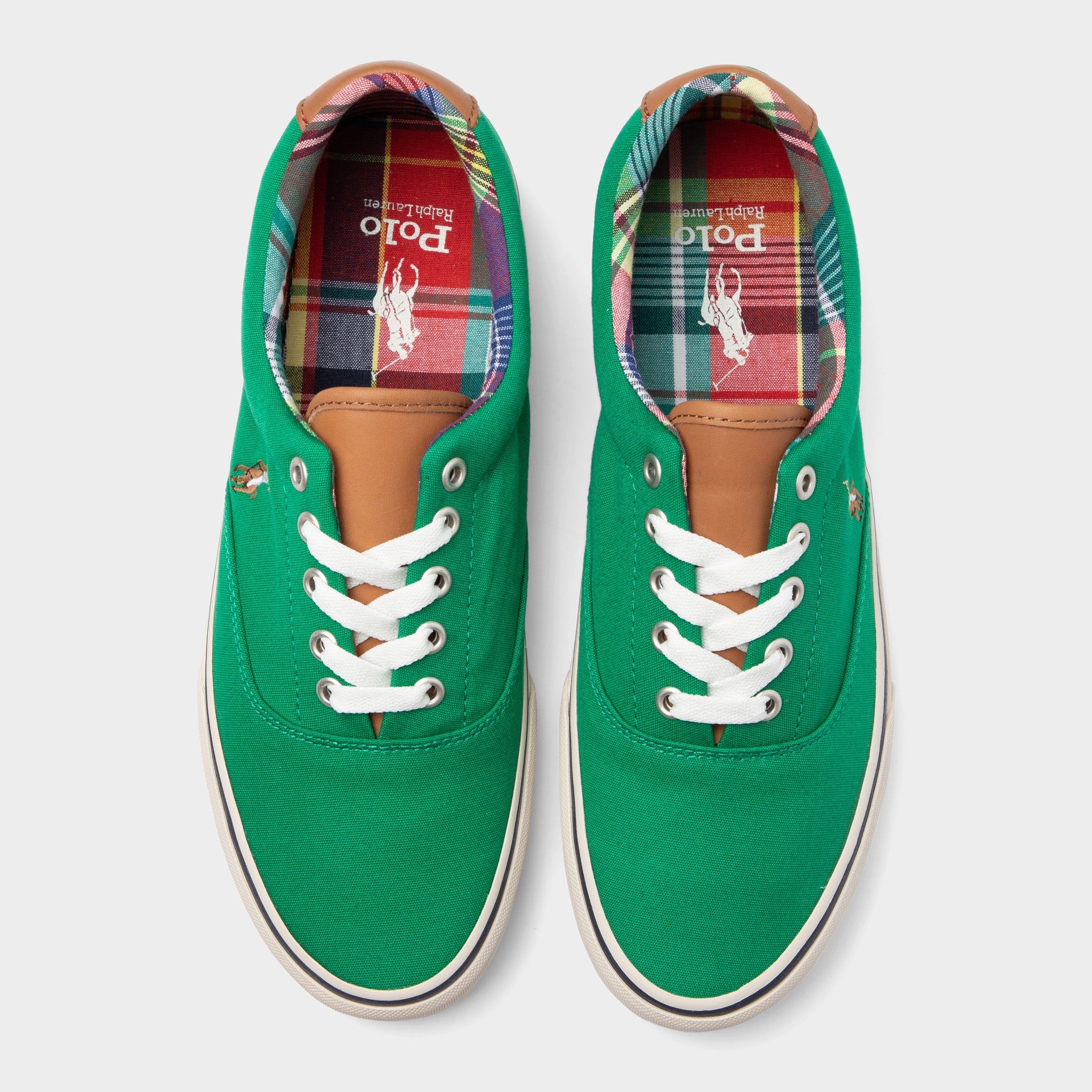Polo Ralph Lauren Keaton Pony Cruise Green / Madras sold by JD Sports product image thumbnail 5