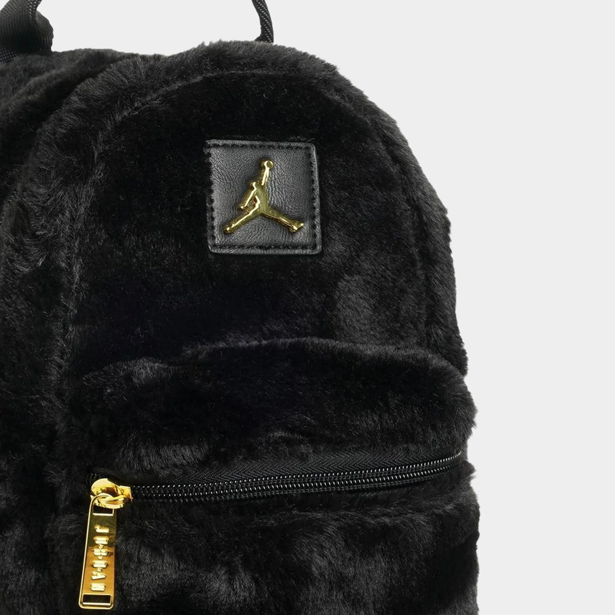 Jordan Faux Fur Mini Backpack / Black sold by JD Sports product image thumbnail 3