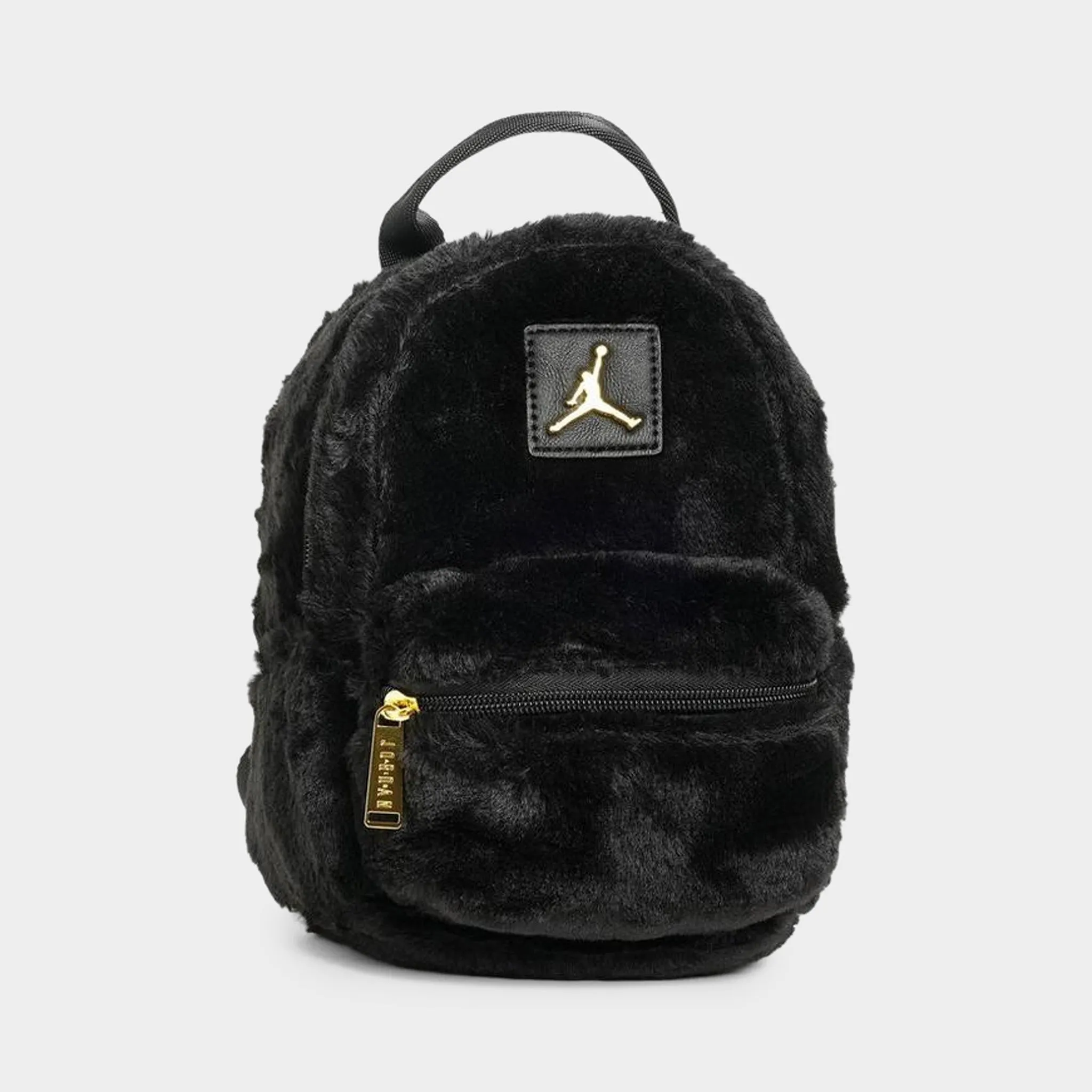 Jordan Faux Fur Mini Backpack / Black sold by JD Sports