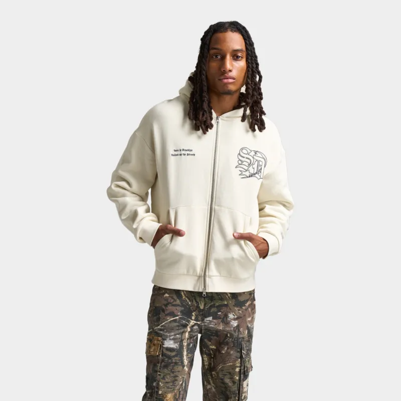 Supply & Demand Logan Zip-Up Hoodie / Light Gray sold by JD Sports