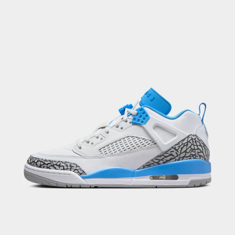 Jordan Spizike Low White / University Blue - Wolf Grey sold by JD Sports