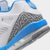 Jordan Spizike Low White / University Blue - Wolf Grey sold by JD Sports