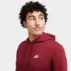 Nike Sportswear Club Fleece Pullover Hoodie Team Red / Team Red / White sold by JD Sports