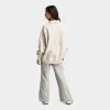 Nike Women's Sportswear Phoenix Fleece Oversized Quarter Zip Polo Light Orewood Brown / Sail sold by JD Sports