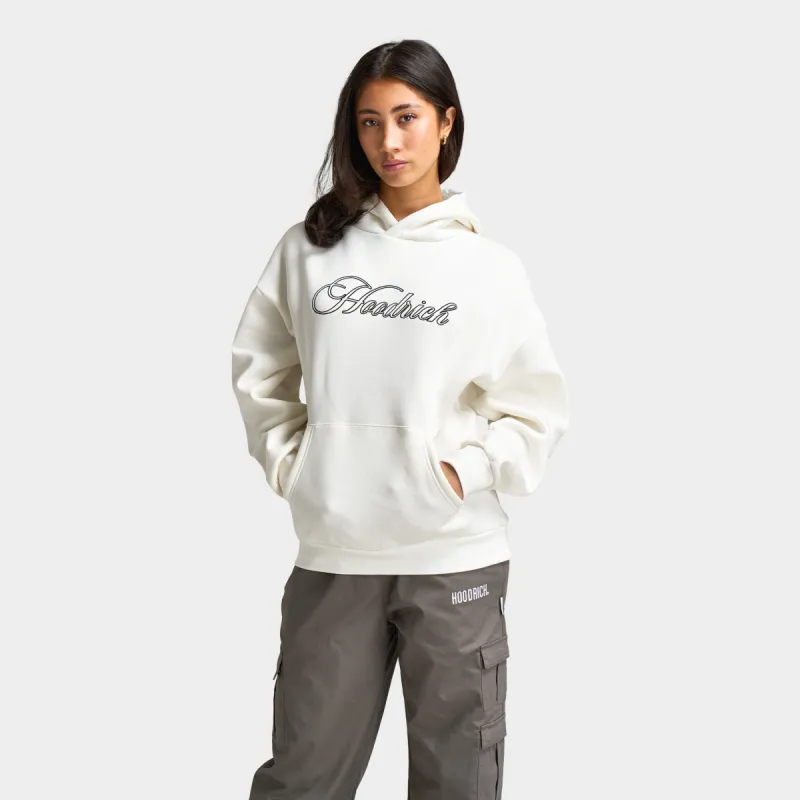 Hoodrich Women's Cherries Oversized Hoodie White Alyssum / Black sold by JD Sports