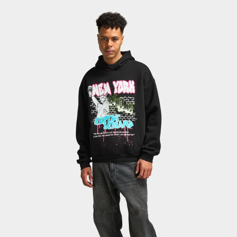 Supply & Demand NYC Hoodie / Black sold by JD Sports