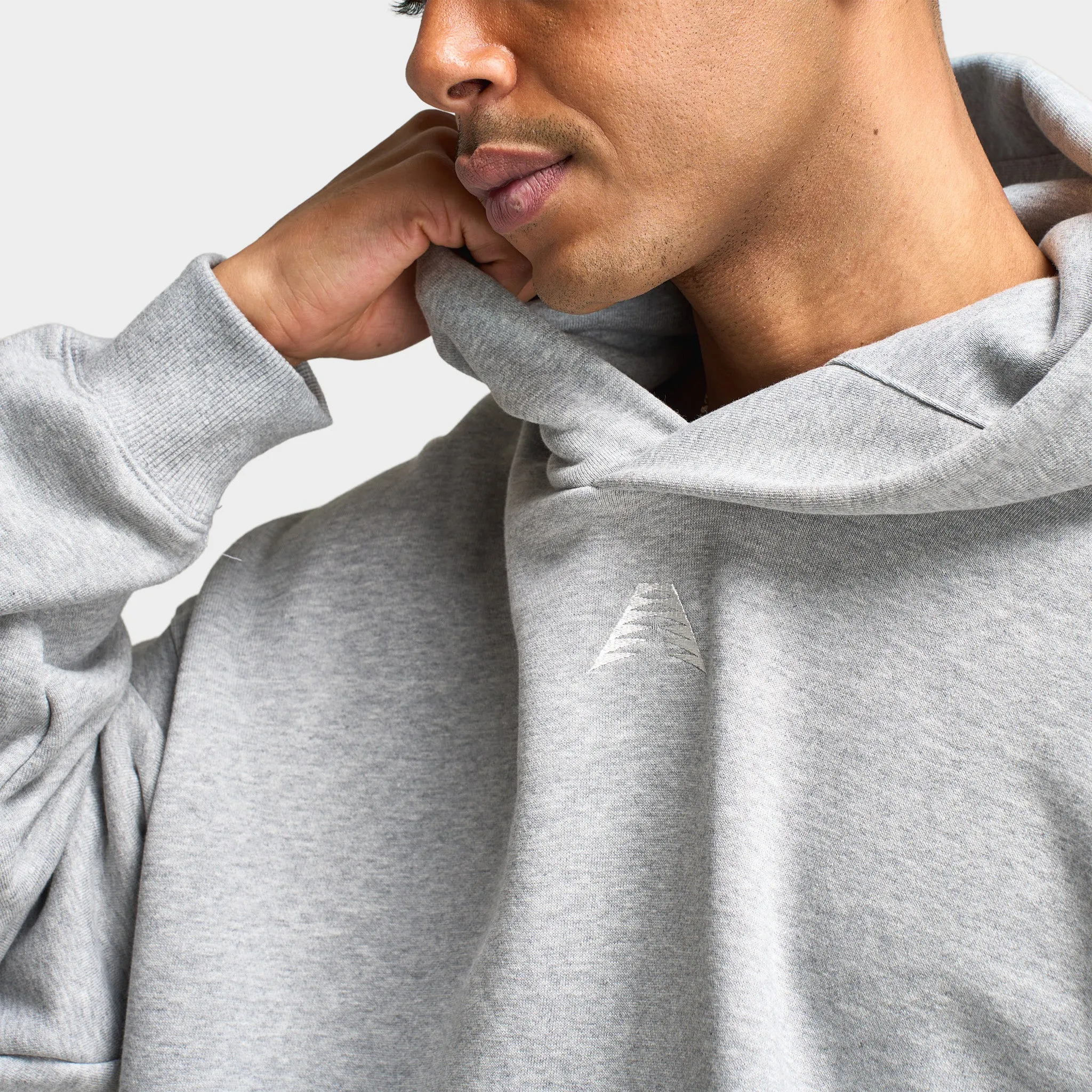 adidas Anthony Edwards GFX Hoodie / Medium Heather Grey sold by JD Sports product image thumbnail 4