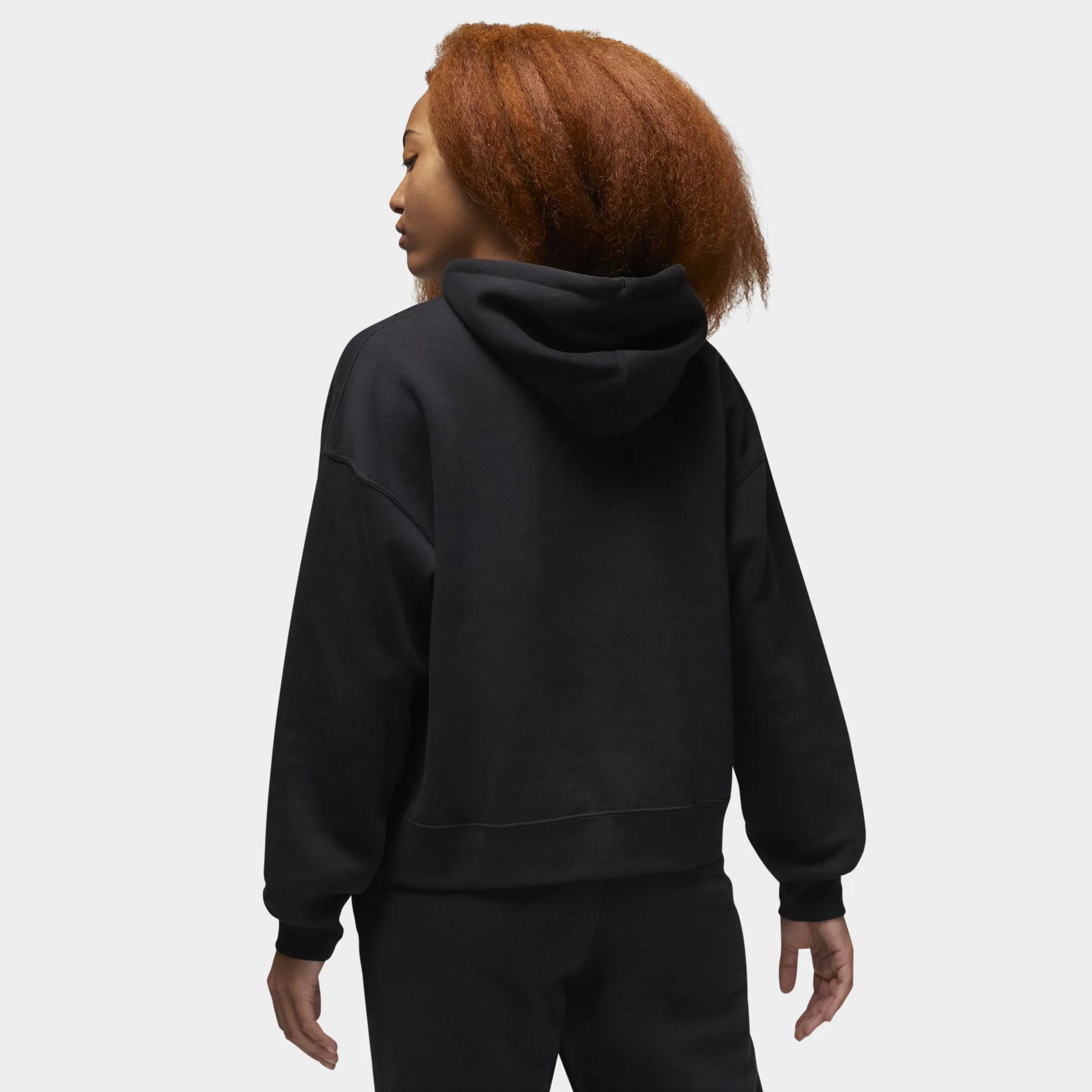 Jordan Women's Brooklyn Fleece Pullover Hoodie / Black sold by JD Sports product image thumbnail 2