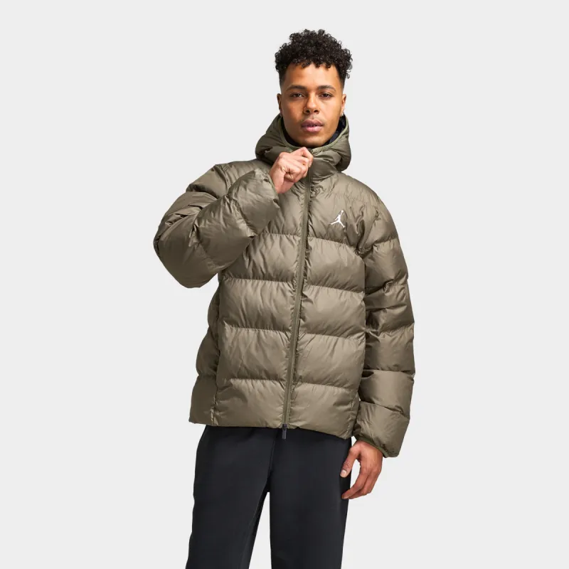 Jordan Brooklyn Puffer Jacket Medium Olive / Black sold by JD Sports