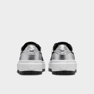 Air Jordan Women's 1 Elevate Low SE Metallic Silver / Black - White sold by JD Sports
