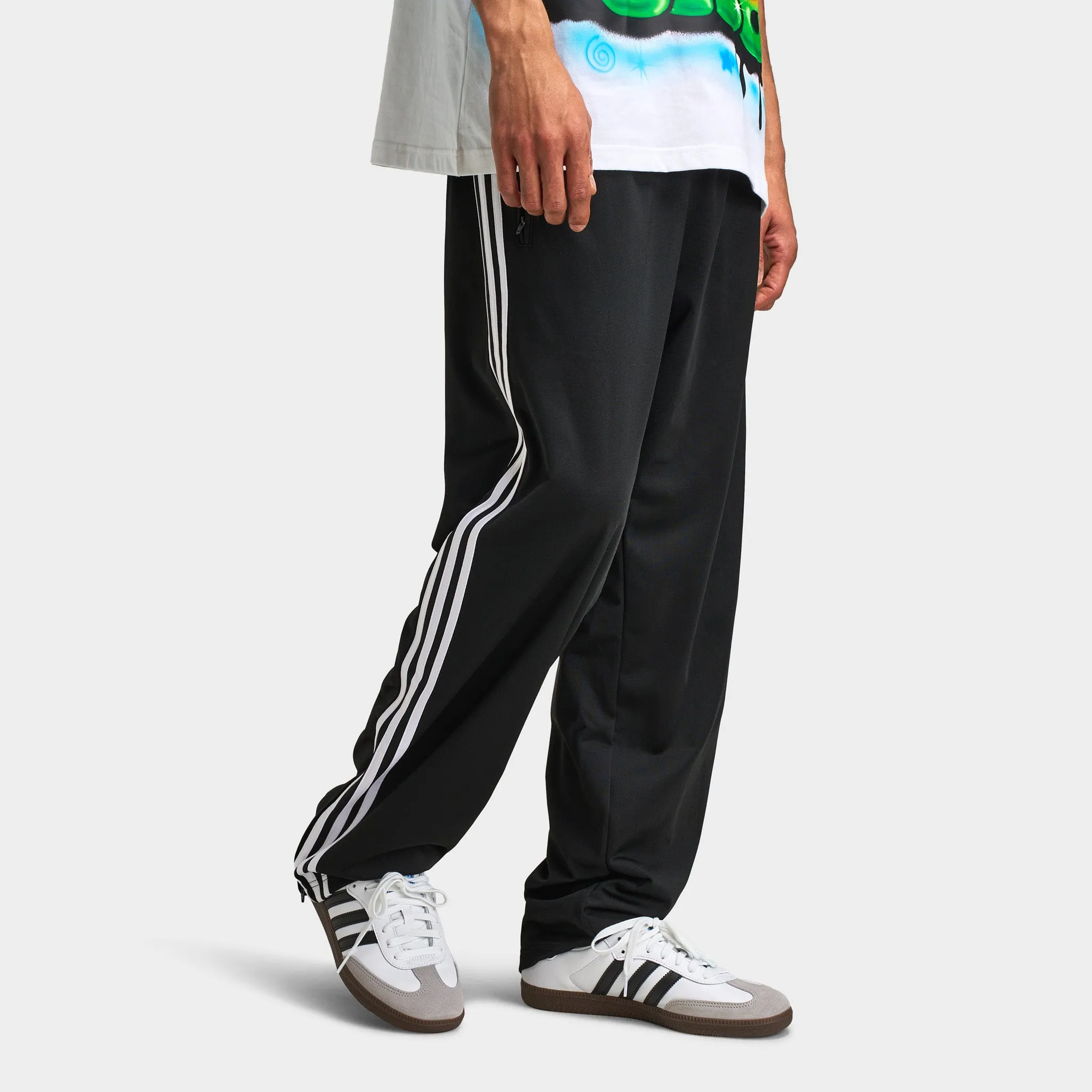 adidas Firebird Track Pants Black / White sold by JD Sports product image thumbnail 3