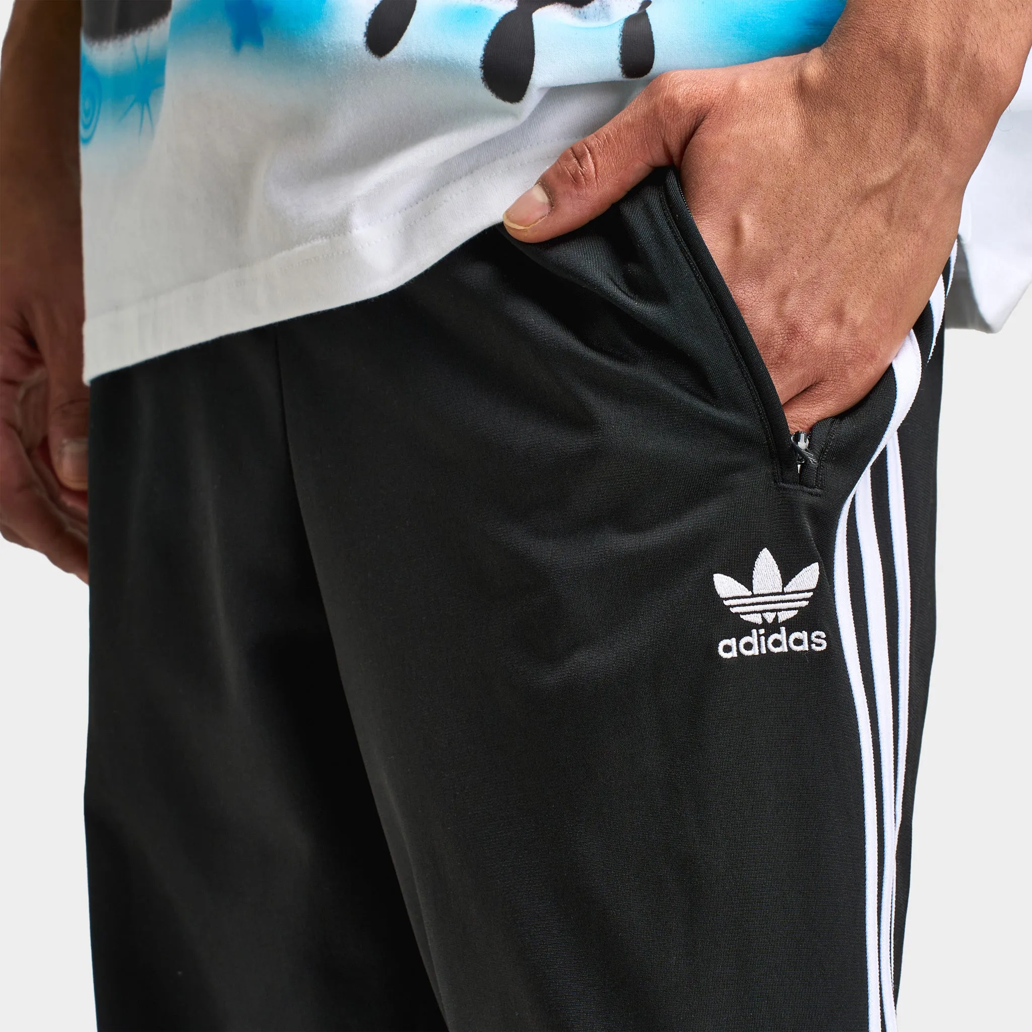 adidas Firebird Track Pants Black / White sold by JD Sports product image thumbnail 5