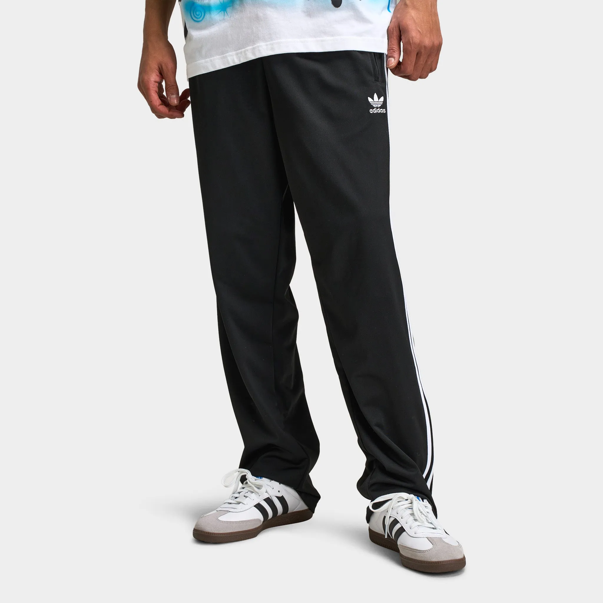 adidas Firebird Track Pants Black / White sold by JD Sports