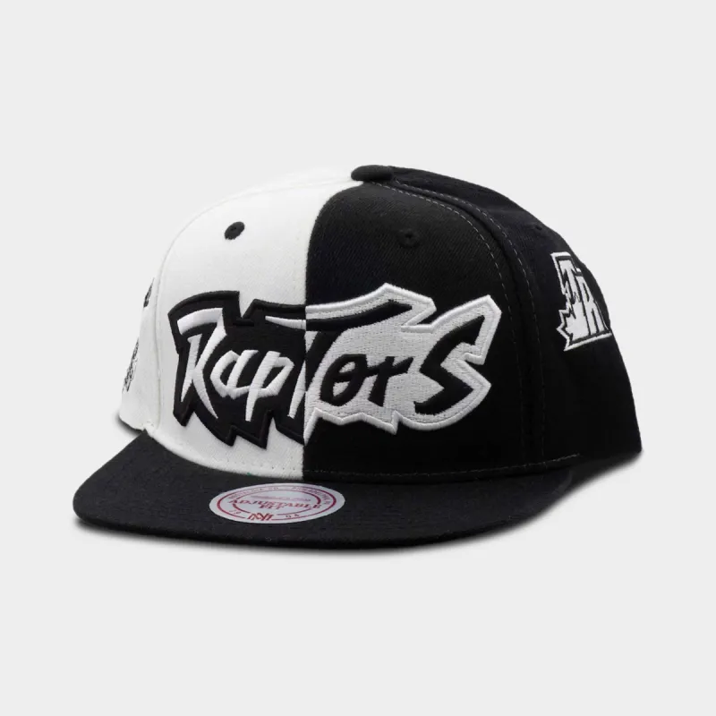 Mitchell & Ness NBA Toronto Raptors Night & Day Snapback Black / White sold by JD Sports