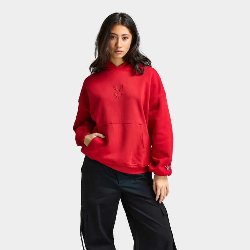 Playboy Women's Cherry Diamonte Hoodie / Black sold by JD Sports