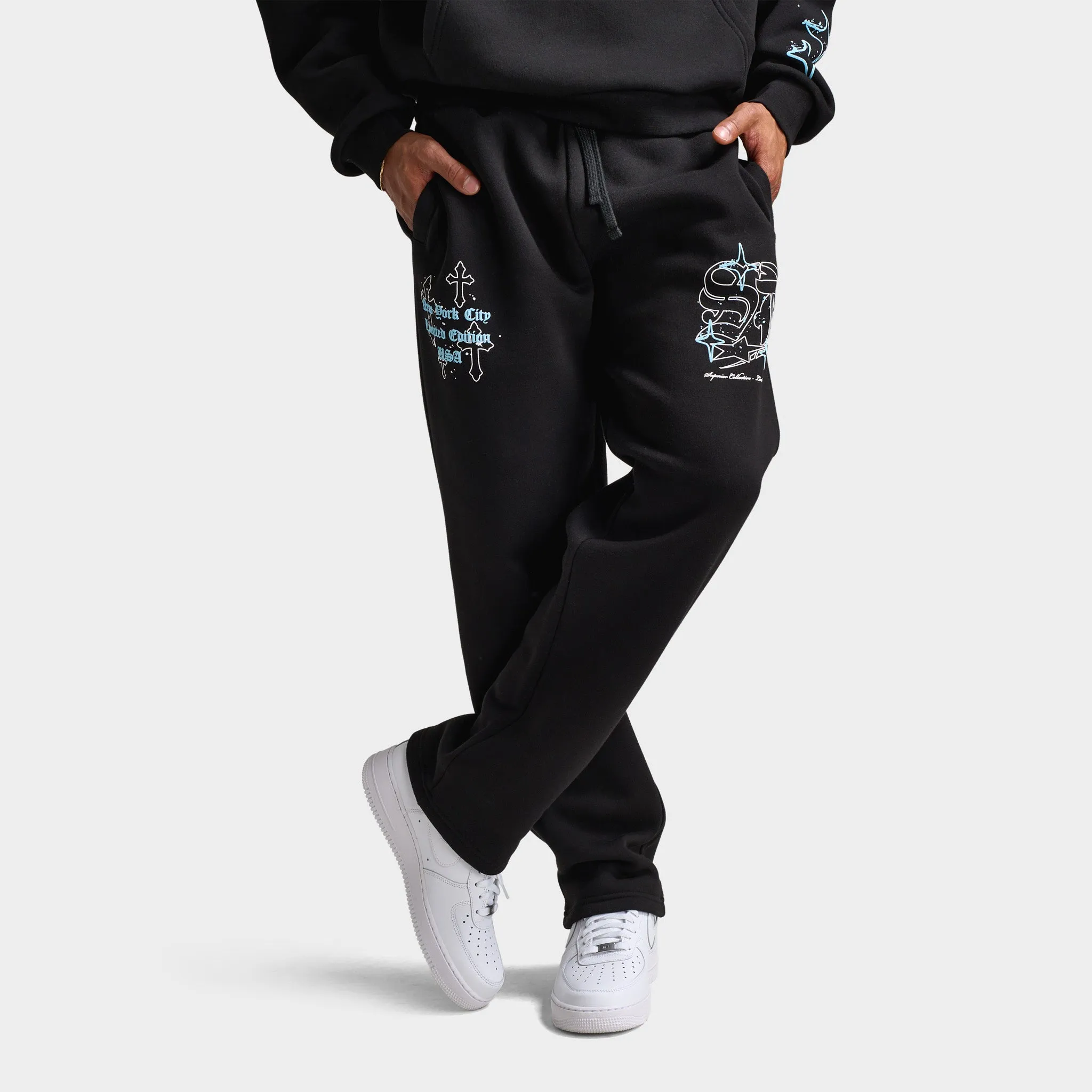 Supply & Demand Vito Pants / Black sold by JD Sports