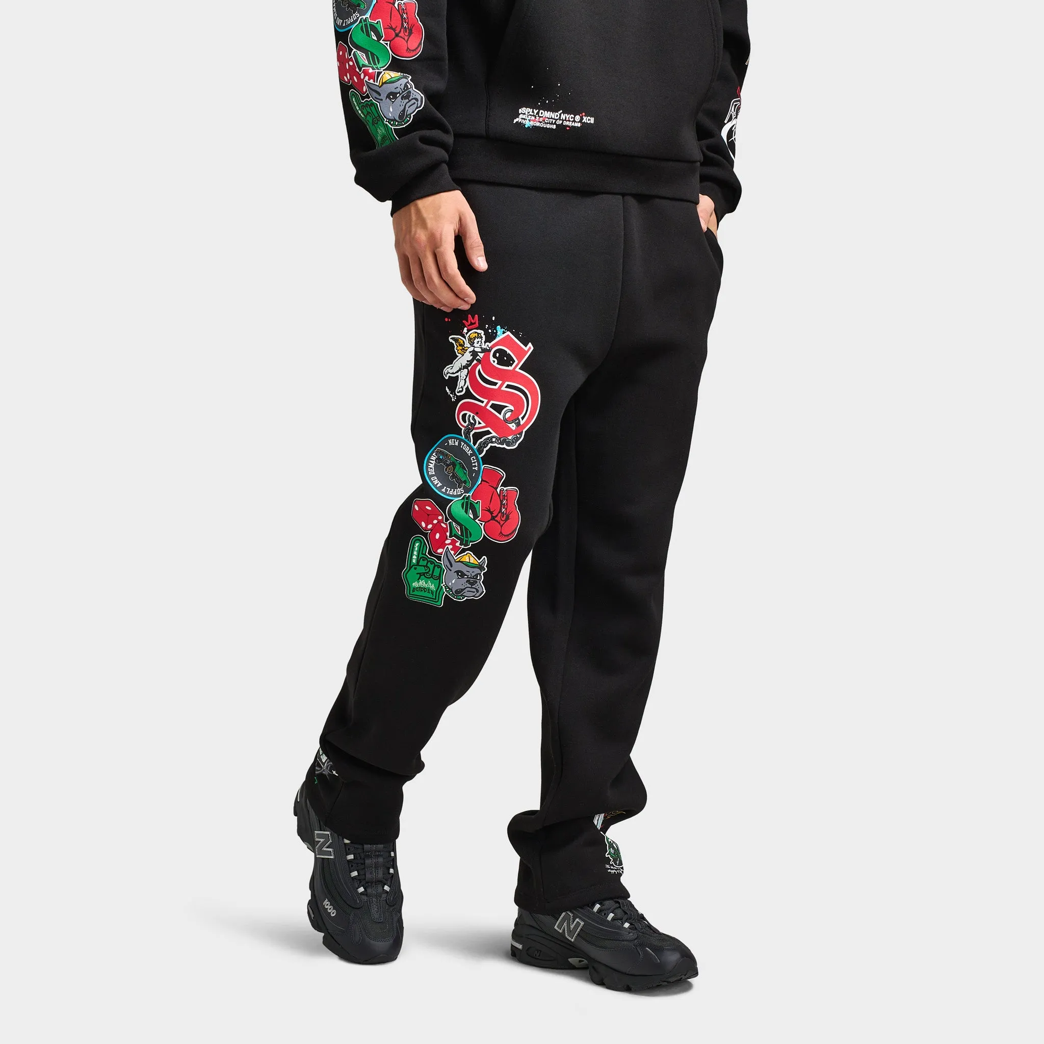 Supply & Demand Maples Jogger Pants / Black sold by JD Sports product image thumbnail 4