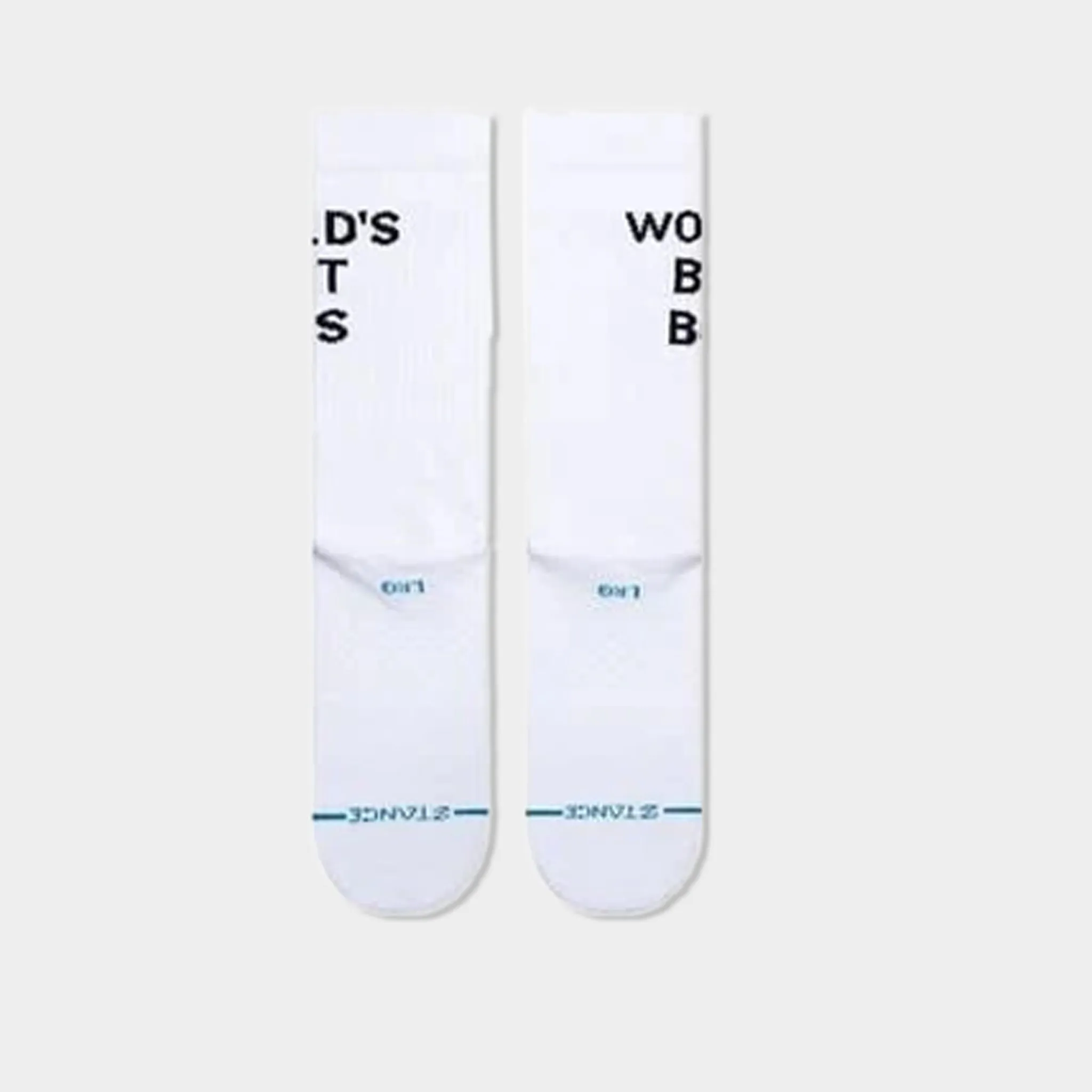 Stance x The Office World's Best Boss Crew Socks / White sold by JD Sports product image thumbnail 3