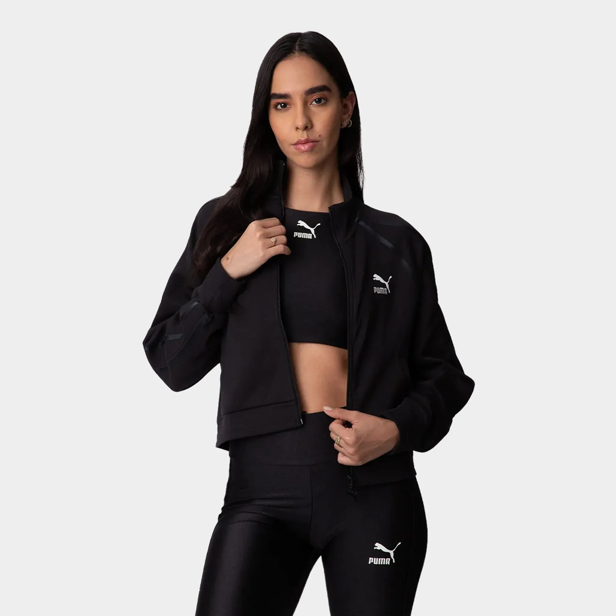 Puma Women's T7 Track Jacket / Puma Black sold by JD Sports