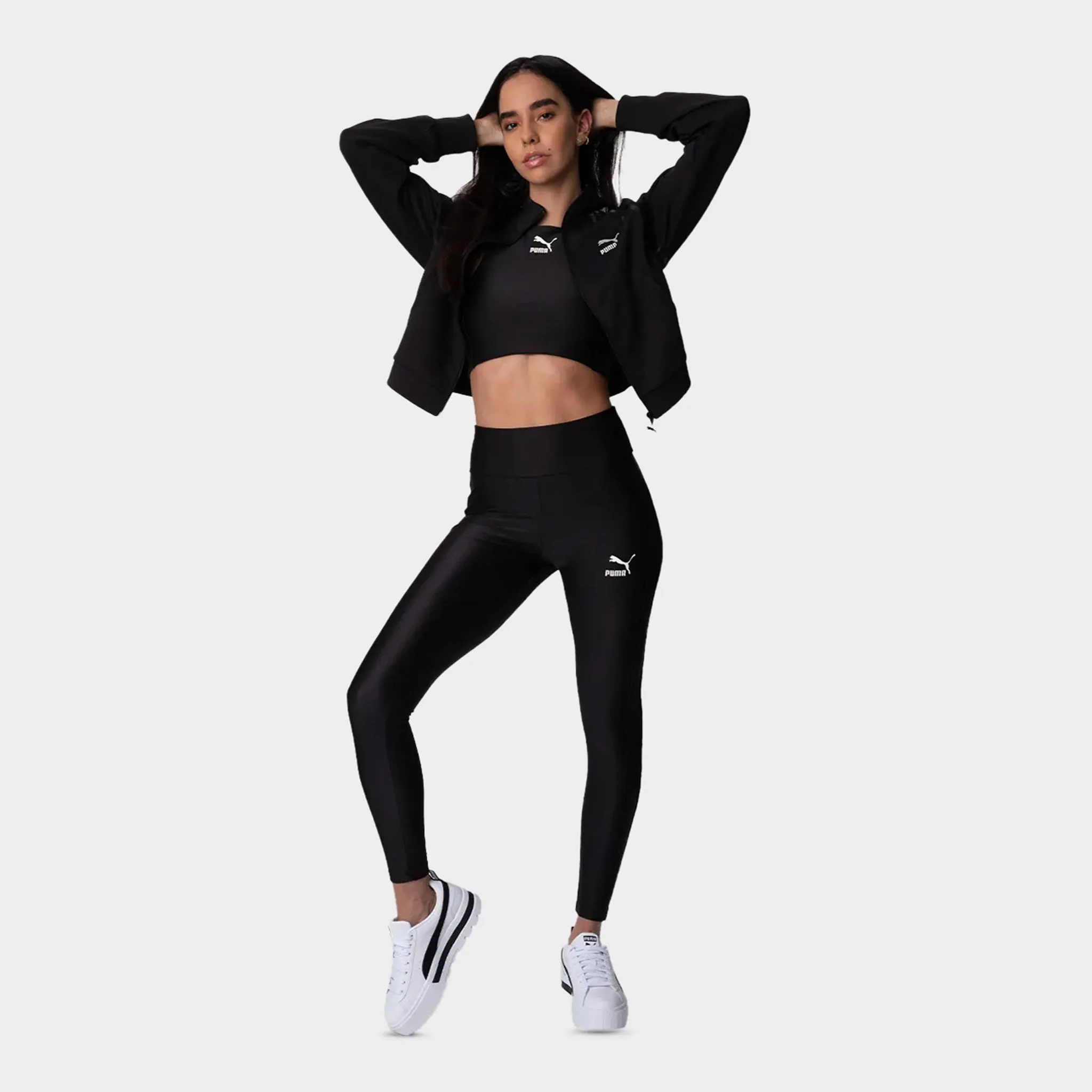 Puma Women's T7 Track Jacket / Puma Black sold by JD Sports product image thumbnail 4