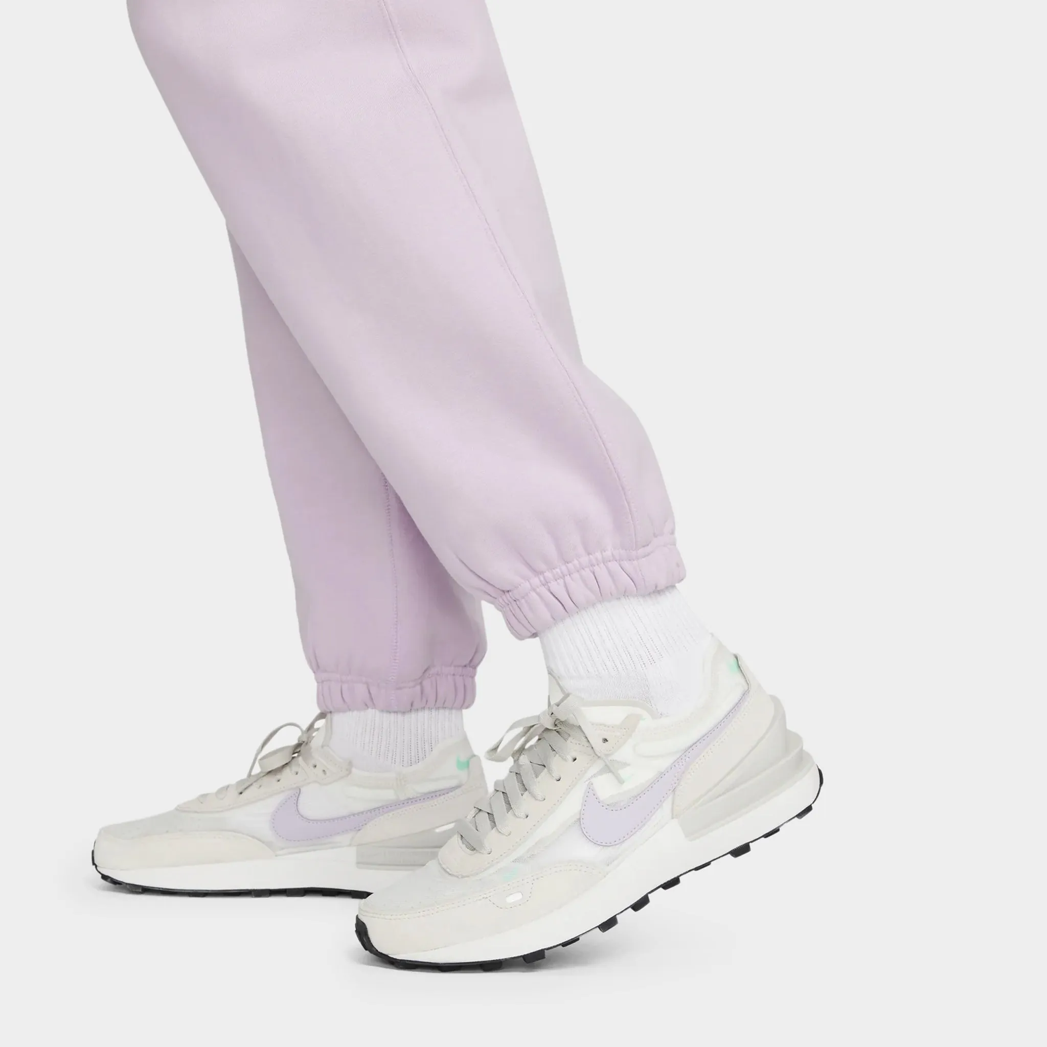 Nike Women's Solo Swoosh Fleece Pants Doll / White sold by JD Sports product image thumbnail 5