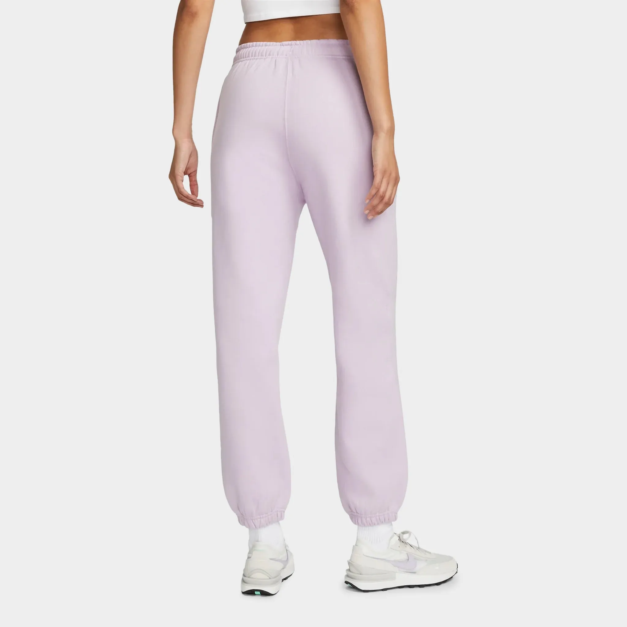 Nike Women's Solo Swoosh Fleece Pants Doll / White sold by JD Sports product image thumbnail 2