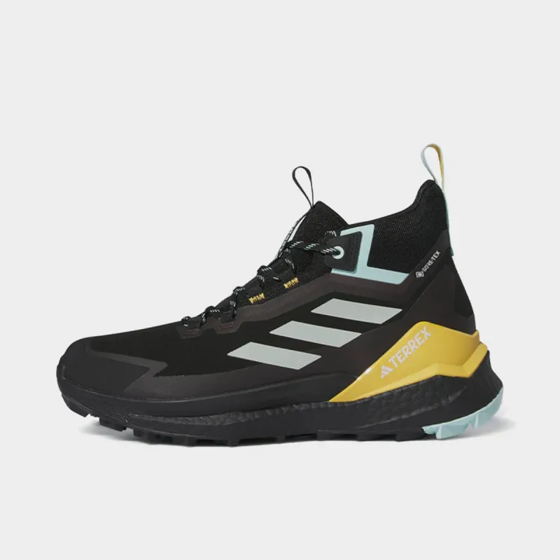 adidas TERREX Free Hiker GORE-TEX 2.0 Black / Wonder Silver - Semi Flash Aqua sold by JD Sports