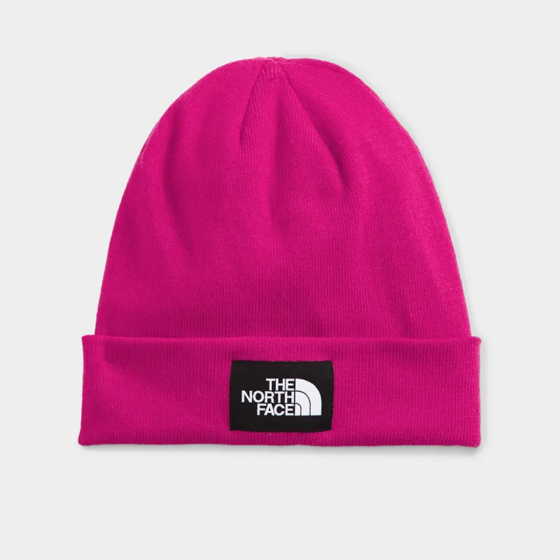 The North Face Women's Dockwear Recycled Beanie / Fuschia Pink sold by JD Sports