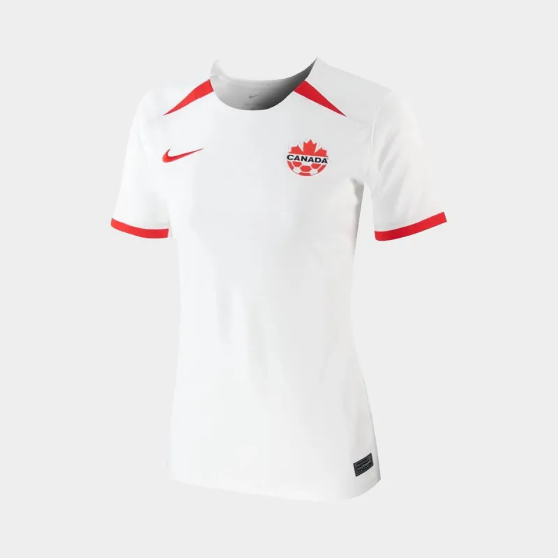 Nike Women's Canada 2023 Stadium Away Soccer Jersey / White sold by JD Sports