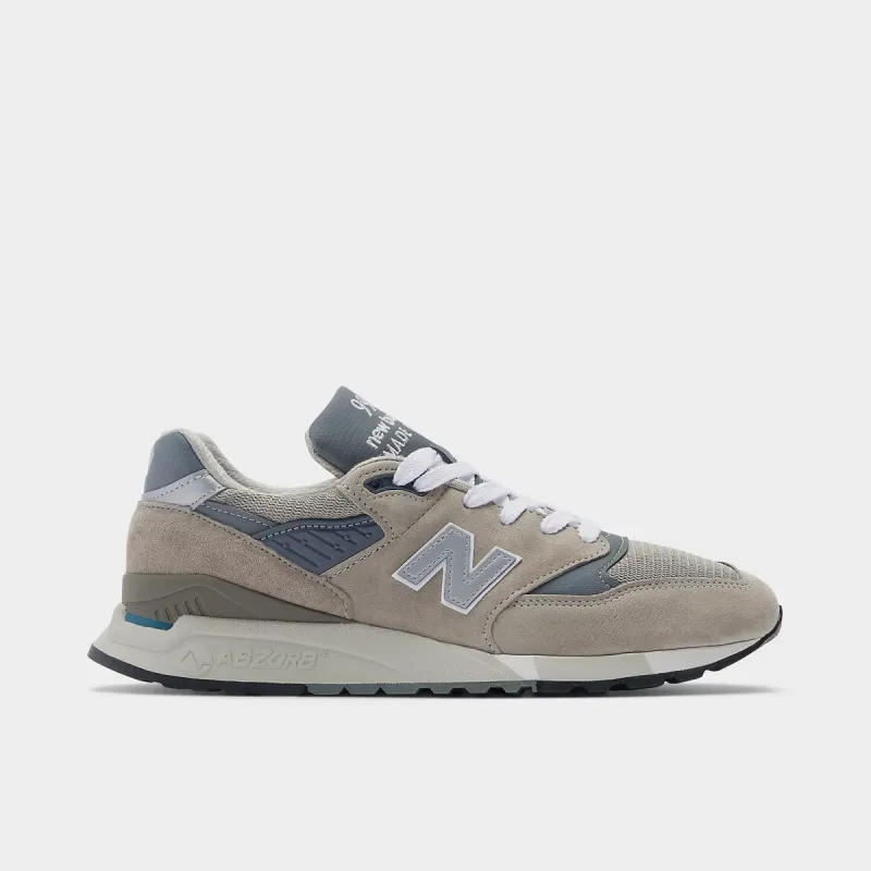 New Balance U998GR Grey / Silver sold by JD Sports