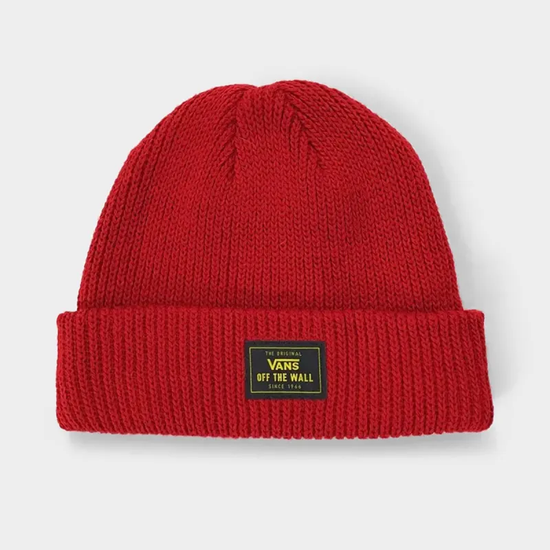 Vans Bruckner Cuff Beanie / Chili Pepper sold by JD Sports