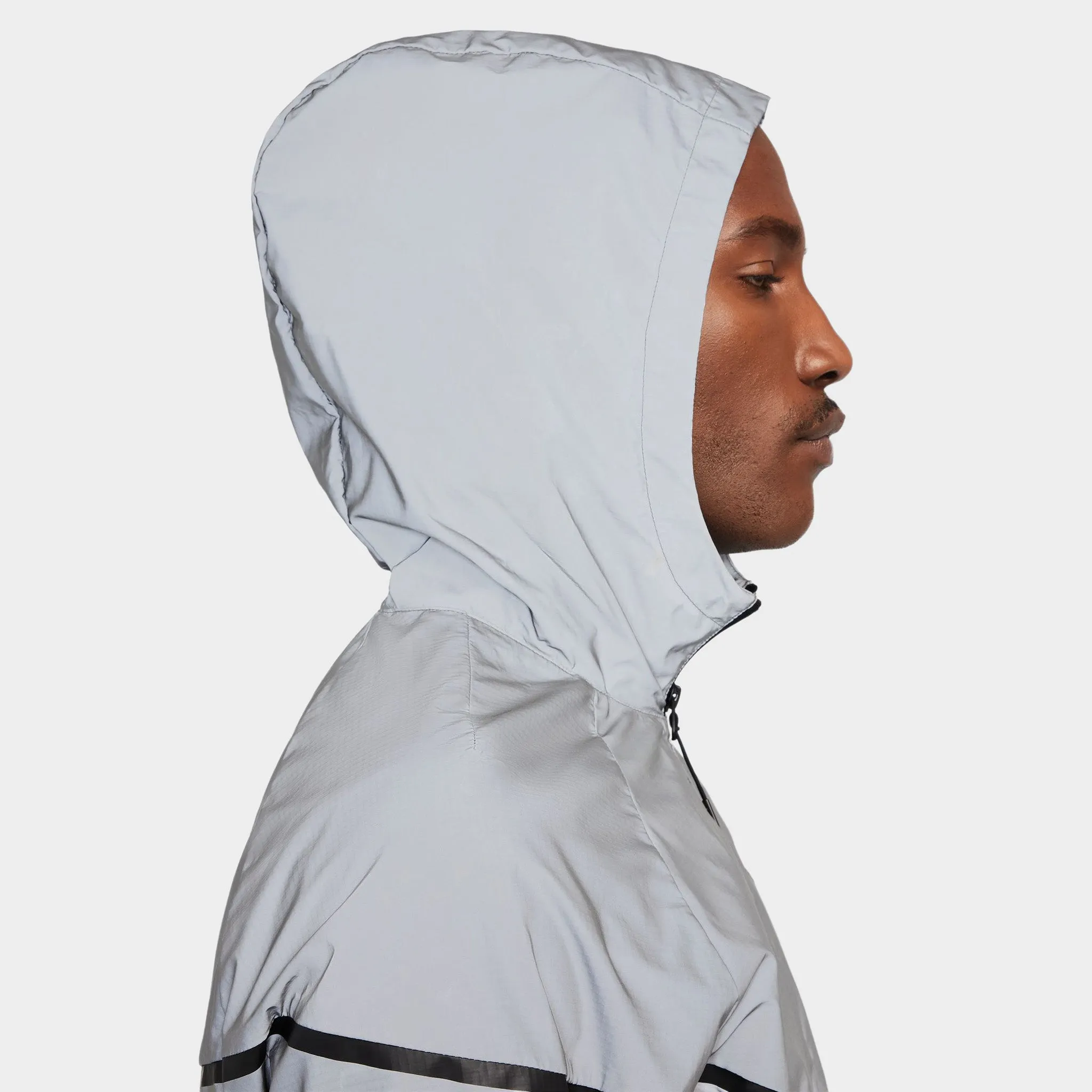 Nike Sportswear Tech Woven Jacket Reflect Silver/ Black sold by JD Sports product image thumbnail 5