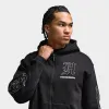 Hoodrich Oversized Chromatic Full Zip Hoodie Black / Grey sold by JD Sports
