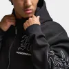 Hoodrich Oversized Chromatic Full Zip Hoodie Black / Grey sold by JD Sports