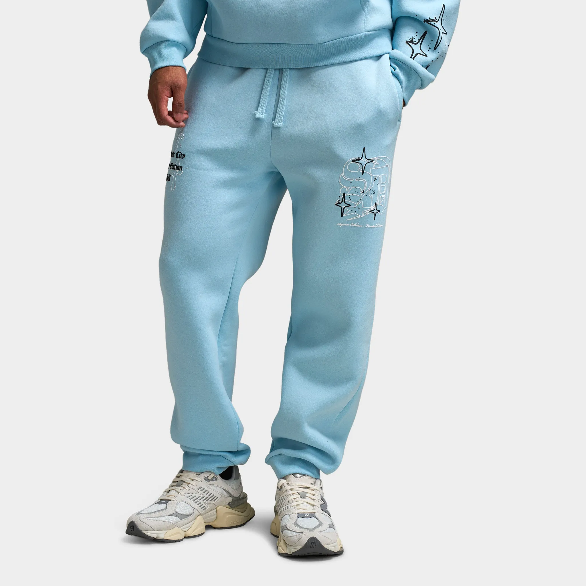 Supply & Demand Vito Joggers / Light Blue sold by JD Sports