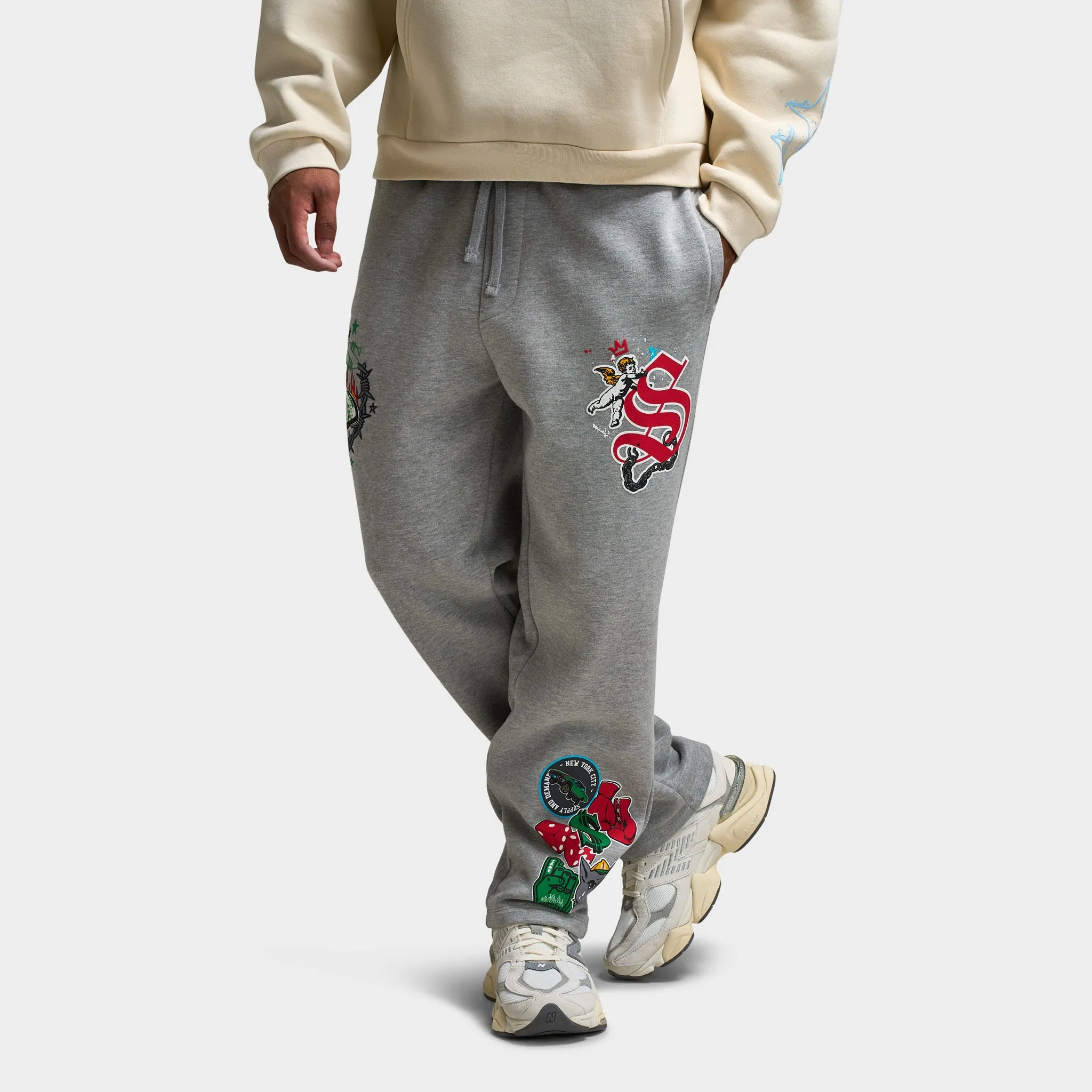 Supply & Demand Cayman Jogger Pants / Grey sold by JD Sports