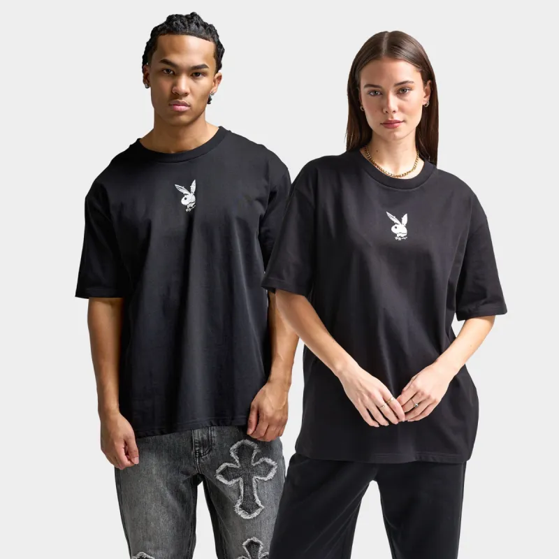 Playboy Chrome RH Oversized Graphic T-Shirt / Black sold by JD Sports