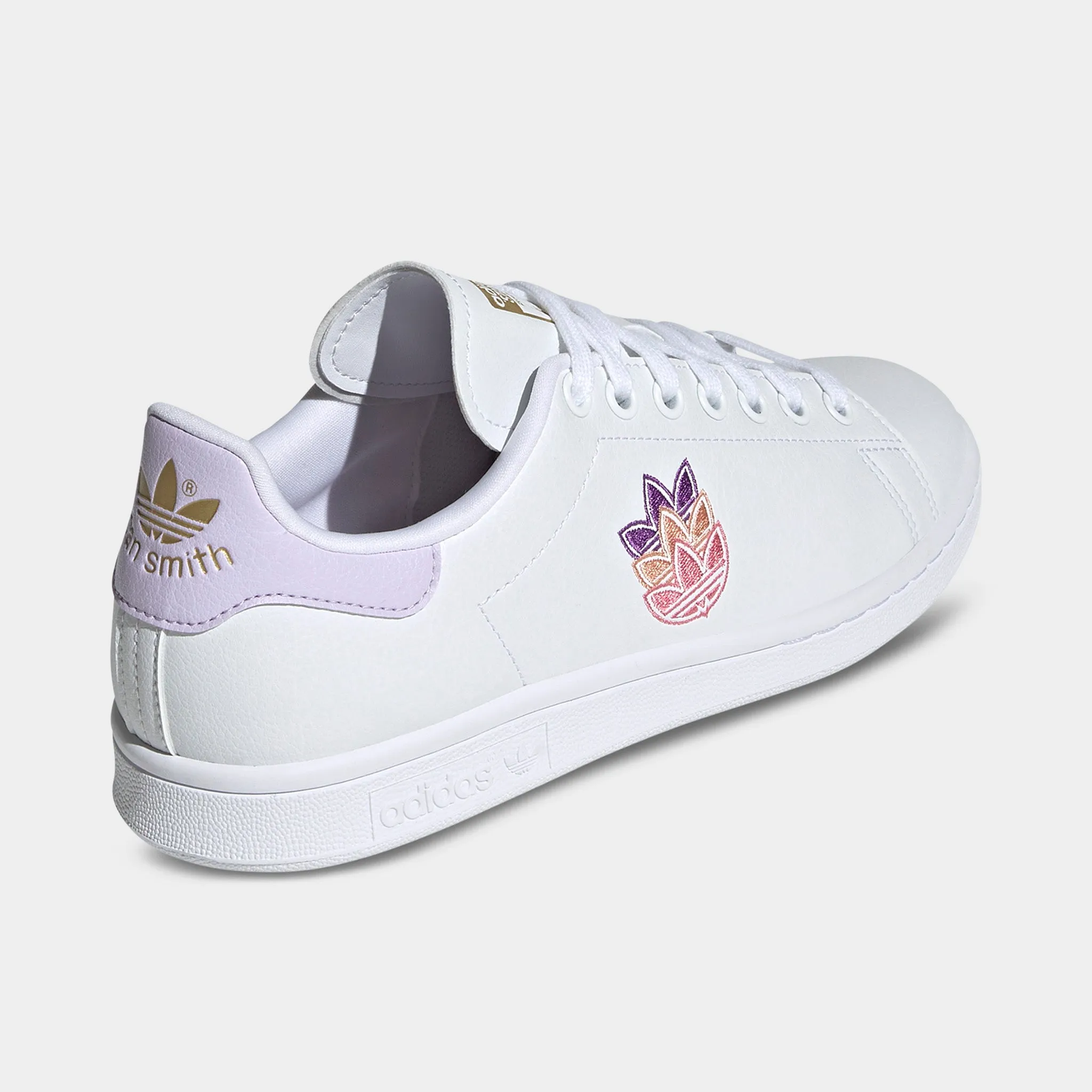 adidas Originals Women's Stan Smith Cloud White / Purple Tint - Matte Gold sold by JD Sports product image thumbnail 4