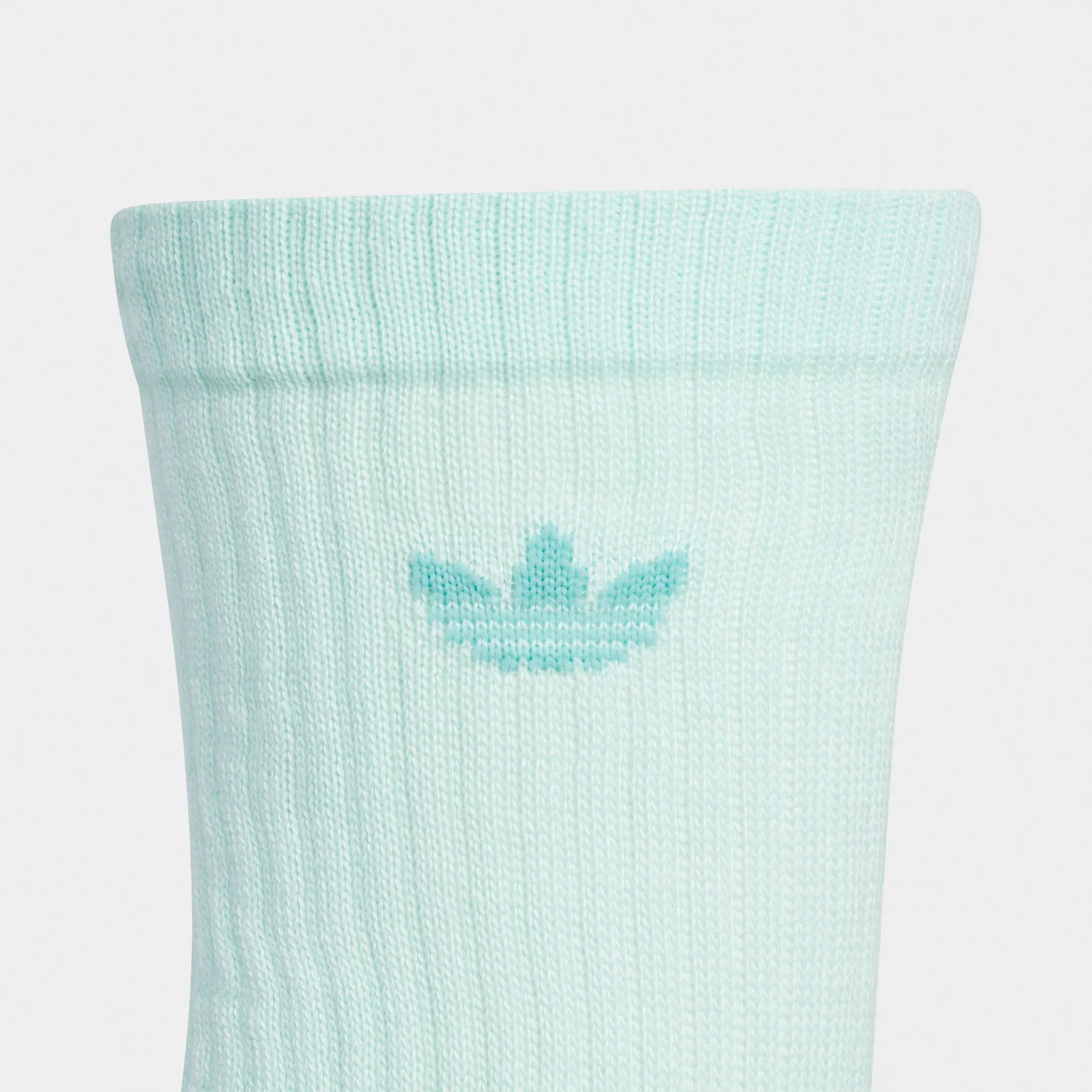 adidas Originals Trefoil 2.0 Crew Socks (3 Pack) Aqua Blue / Silver Green - Powder Yellow sold by JD Sports product image thumbnail 2