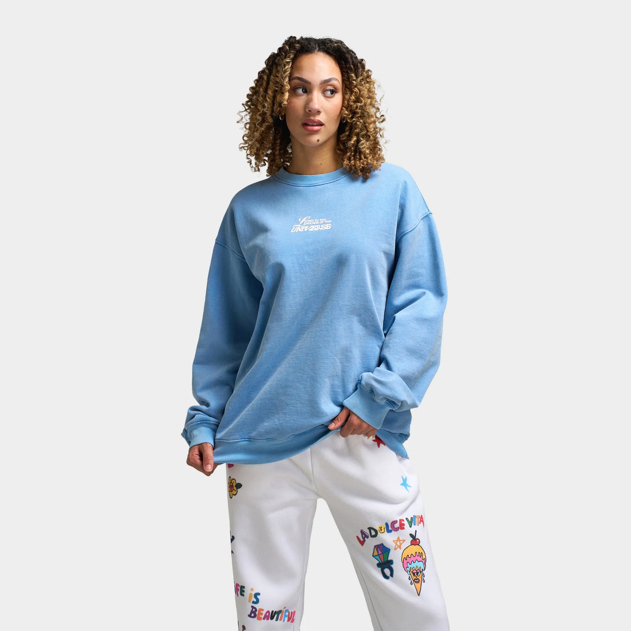 Mayfair Women's Angel Number Crewneck / Blue sold by JD Sports